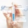 Small Molecule Hyaluronic Acid Serum Ampoules for Face, with Sodium Hyaluronate - Moisturizing &amp; Plumping Formula for Youthful Skin - Targets Dryness &amp; Fine Lines - 30 Pcs/Box