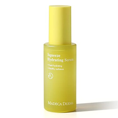 MADECA DERMA Squeeze Hydrating Facial Serum &ndash; Deep Hydration &amp; Radiance with Prickly Pear Cactus, Carica Papaya, and Centella Asiatica, Korean Skincare for Fresh Squeezed Glow (1.08 fl oz)