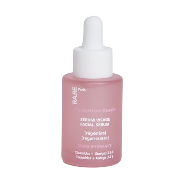 Exception Ros&eacute;e - Regenerating Facial Serum - Hydrating &amp; Brightening - With Ceramides &amp; Omega-3 &amp; 6 - Brightening, Firming &amp; Revitalizing - Multi-Active Serum Formula - 1oz