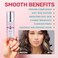 SMOOTH - Glycolic &amp; Lactic Acid Resurfacing Serum - 5% Glycolic + 3% Lactic Acid, Aloe, Witch Hazel, Hyaluronic Acid - Moisturizing &amp; Hydrating Face Serum, Diminish Dryness, Fine Lines &amp; Wrinkles, 1oz