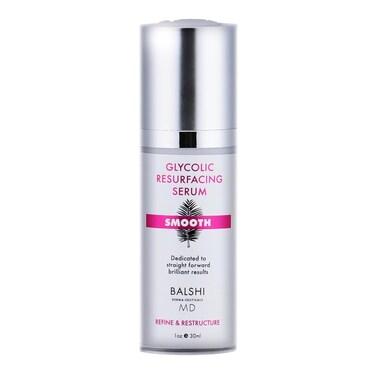 SMOOTH - Glycolic &amp; Lactic Acid Resurfacing Serum - 5% Glycolic + 3% Lactic Acid, Aloe, Witch Hazel, Hyaluronic Acid - Moisturizing &amp; Hydrating Face Serum, Diminish Dryness, Fine Lines &amp; Wrinkles, 1oz