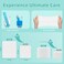 Face Towels, 10"&times;12" Disposable Face Towel, Makeup Remover Dry Wipes, Soft Facial Cloths,Face Towelettes for All Skin Types, 150 Count (3 Pack)