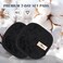 Orighty Makeup Remover Cloths 7-Day Set, Premium &amp; Reusable Makeup Remover Pads, Erase Make-up With Just Water, Make-up Set For Eyes, Lips, Foundation and more, Ideal Choice For Women (Black)