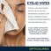 EYELID &amp; LASH Ultra Soft Moisturizing Natural Plant Based Cucumber, Green Tea &amp; Aloe Vera Extra Large 8"x7" Dry Eye Hypoallergenic Rinse Free Scrub &amp; Cosmetic Makeup Remover Wipes 30ct