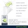 EYELID &amp; LASH Ultra Soft Moisturizing Natural Plant Based Cucumber, Green Tea &amp; Aloe Vera Extra Large 8"x7" Dry Eye Hypoallergenic Rinse Free Scrub &amp; Cosmetic Makeup Remover Wipes 30ct