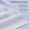 Ourmed Life Face Towels, Disposable Biodegradable Clean Facial Wash Cloth for Sensitive Skin, Lint- free Facial Towels for Cleansing, Skincare and Makeup Remover, Dry Wipes,100 Count