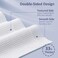Ourmed Life Disposable Face Towels, Ultra Soft Biodegradable Facial Wipes for Sensitive Skin, Dry Wipes for Makeup Remover &amp; Skincare, Travel Pack - Thicker 240 Count