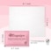 50 pcs Individually Wrapped Makeup Remover Wipes Bulk Single Makeup Remover Cloth Travel Towelette Makeup Remover Cloth for Face (PINK)