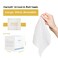 Disposable Face Towel, Clean Face Tissue Skin Towel XL, Extra Thick Soft Disposable Makeup Remover Dry Wipes, Organic Cruelty Free and Degradable Clean Towel for Sensitive Skin