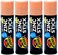 Sun Zapper Zinc Oxide Sunscreen Stick SPF 50+ Light Skin Tone &ndash; 4-Pack (0.42 oz each) &ndash; Water-Resistant Mineral Sunblock with Vitamin E &amp; Aloe Vera &ndash; Made in Australia