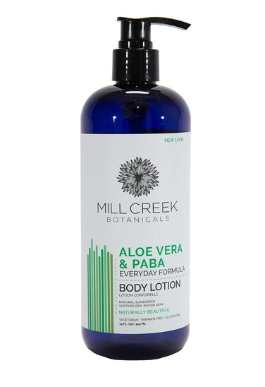 Mill Creek Aloe Vera and PABA Lotion 14 oz. (Natural &amp; Organic)