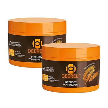2Pcs Luxury Intensive Tanning Gel, Natural Tanning Accelerator Cream Gel, Tanning Gel for Outdoor Sun, Tanning Butter for Outdoor Sunbath