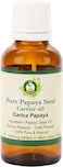 Papaya Seed Oil   Carica Papaya   for Skin   for Dark Spots Removal   for Body   for Hair   Pure Papaya Seed Oil   100% Pure Natural   Cold Pressed   30ml   1.01oz by R V Essential