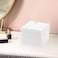 Disposable Face Towel Holder, Facial Towelettes Container Box, Acrylic Box for Facial Towels, Clear