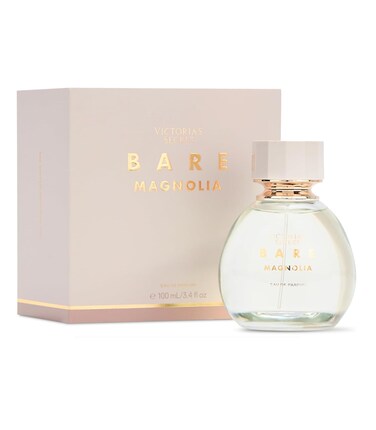Victoria's Secret Bare Magnolia Eau de Parfum, Notes of Orange Flower, Wood &amp; Vanilla Musk, Perfumes for Women (3.4 oz)