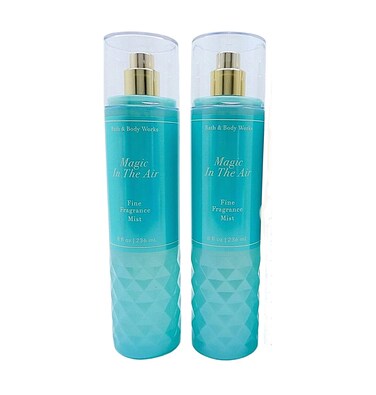 Bath and Body Works Magic in the Air Fine Fragrance Mists Pack Of 2 8 oz. Bottles (Magic in the Air)