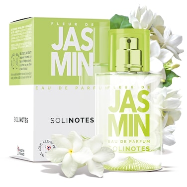 SOLINOTES Jasmine Flower Perfume for Women - Eau De Parfum   Delicate Floral and Soothing Scent - Made in France - Vegan - 1.7 fl.oz
