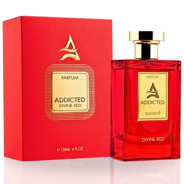 Hamidi Addicted Divine Red Perfumes for Women, Long Lasting perfume 120ML (4 OZ) Perfume, A Refreshing Eau de parfum, Elevate Your Senses With This Exquisite Fragrance
