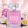 Secret Lady for Women - Combination of Fruity &amp; Floral Notes with Pine Tree Base - Aromatic Fragrance for All Occasions - Great Gift Choice - Elegant 100 ml bottle with Shiny Suede Pouch