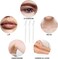 21 Pcs Eyebrow Razors, Face Razors Multipurpose, Exfoliating Dermaplaning Tools, Eyebrow Trimmers Shaver with Safety Cover, Facial Hair Removal for Women Men Body Use (White)