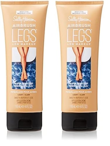 Sally Hansen Hansen Airbrush Legs Leg Makeup, Light, 4 Fl Oz (Pack of 2)