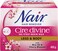 Nair Cire Divine Microwaveable Body Hair Removal Wax Kit (Japanese Cherry Blossom, 400g/14oz)