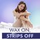 Satin Smooth Non-Woven Waxing Strips and Wax Sticks Applicator - Professional Hair Removal for Face and Body, Durable Waxing Kit Supplies