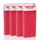 Depil&egrave;ve Roll-On Wax in Pink - Rolling Waxing Stick - Hair Removal Wax Cartridge, Depilatory Wax Roller Refill for Legs and Arms, Feet, Back, and More - 100 ml - Pack of 4