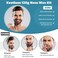 120g Nose Wax Kit with 30 White Applicators, 20 Mustache Guards, 20pcs Paper Cups, Painless Nose Hair Removal for At Least 20 Times Usage, Nose Hair Waxing Kit for Men and Women
