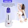 Nynelly Depilatory Roll-on Wax Warmer Kit - Portable Epilator Set for Women and Men (Wax Heater, Depilation Wax, 20 Strips) for Legs, Bikini, Armpits