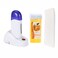 Nynelly Depilatory Roll-on Wax Warmer Kit - Portable Epilator Set for Women and Men (Wax Heater, Depilation Wax, 20 Strips) for Legs, Bikini, Armpits