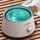 Wax Warmer, Waxing Kit Hair Removal for Women, Home Waxing Hair Removal kit with 4 Bags Hard Wax Beans &amp; 10 Applicator Sticks, Brazilian Wax Melting Pot, for Body, Legs, Face, Underarm, Bikini (Green)