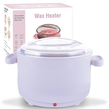 Wax Warmer for Hair Removal, 16.9oz Portable Electric Wax Heater Machine for Hard and Soft Wax Beads, Fast Heating for Home Gentle, Salon Wax Warmer for Braizlian Waxing, Body, Bikini, Eyebrow