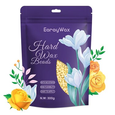 Hard Wax Beads for Hair Removal, Wax Beans for Full Body, Brazilian, Bikini Waxing, Face, Eyebrows, Underarms, Arms, Chest, Back, Legs, Home Refill wax for Wax Warmer Kit