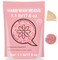 Hard Wax for Hair Removal, 1.1lb/17.6oz, Sensitive Skin wax Beads for Face, Legs, Armpit, Brazilian, Bikini and Full Body at Home, Natural and Gentle Waxing Beads (Rose)