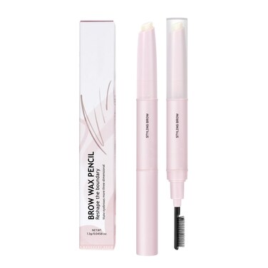 KISSIO Eyebrow Wax,Reshape and Fixing the eyebrows,Make Eyebrows More Dimensional,Brow Wax Fixing Pencil,Waterproof Natural Makeup