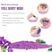 Wax Beads for Hair Removal, 1.1LB Painless Salon Hard Wax Beans for Bikini, Eyebrow Facial, At Home Pearl Waxing Beads for Sensitive Skin with 20 Spatulas for Women Men (Violet)