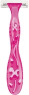 BIC Miss Soleil Colour Collection Lady Razors, Triple-Blade Razors, Vitamin E Enriched Lubricating Strip - Pack of 4