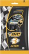 BIC 3 Action Men's Razor - Pack of 8