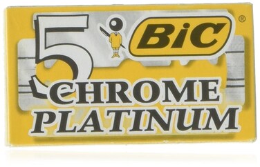 Bic Chrome Platinum Double Edge Razor Blades - 10 Ct