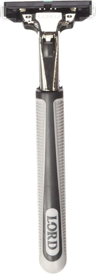 Lord Premium Plus Twin Blade Razor with pivoting Head and 1 blade