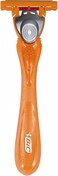 Bic 3 Hybrid Men's Triple-Blade Razors, Pack with 1 Handle + 6 Refills - Lubricating Strip with 3 Blades and Pivoting Head for a Smooth, Precise Shave