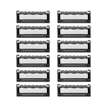 King of Shaves Replacement Razor Blades For Your K5 Razor, Handle Not Included X 12