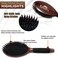Kenchii Boar and Nylon Bristle Dog/Cat Grooming Brush with One-Piece Maple Body-Choose Size Large, Small (Large)
