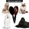 Kenchii Boar and Nylon Bristle Dog/Cat Grooming Brush with One-Piece Maple Body-Choose Size Large, Small (Large)