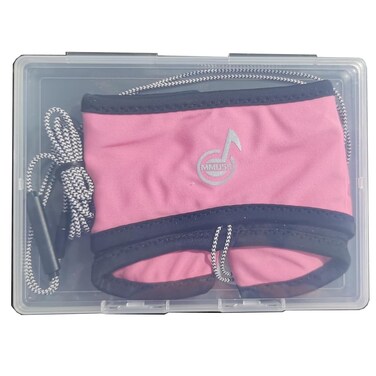 Music Headbands with Ultra Thin Speakers for Women &amp; Men, Non-Slip,Premium Stretchy Head Bands for Washing Face,Sport,Sleep,Yoga,Travel or Running.(Button Pink)