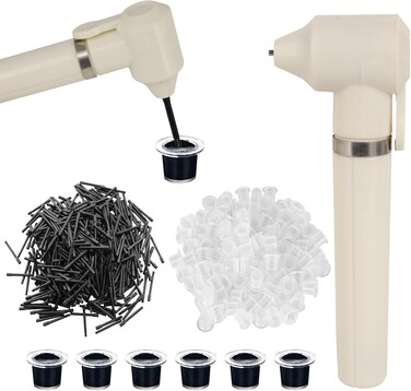 Tattoo Mixer Electric Tattoo Ink Mixer Machine Tattoo Pigment Mixer Machine with 100 Mixing Sticks &amp; 100 Mixed Tattoo Ink Caps for Microblading Supplies Tattoo Supplies
