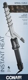 Conair Instant Heat Spiral 3/4-Inch Curling Iron, spiral guide on barrel to help achieve spiral curls &ndash; for use on short to medium hair