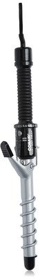 Conair Instant Heat Spiral 3/4-Inch Curling Iron, spiral guide on barrel to help achieve spiral curls &ndash; for use on short to medium hair