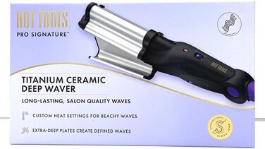 hot Tools pro Signature Titanium Ceramic deep Waver